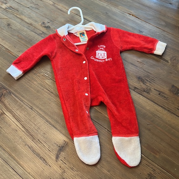 SOLD Vintage Boys Footed PJ - Picture 4 of 4